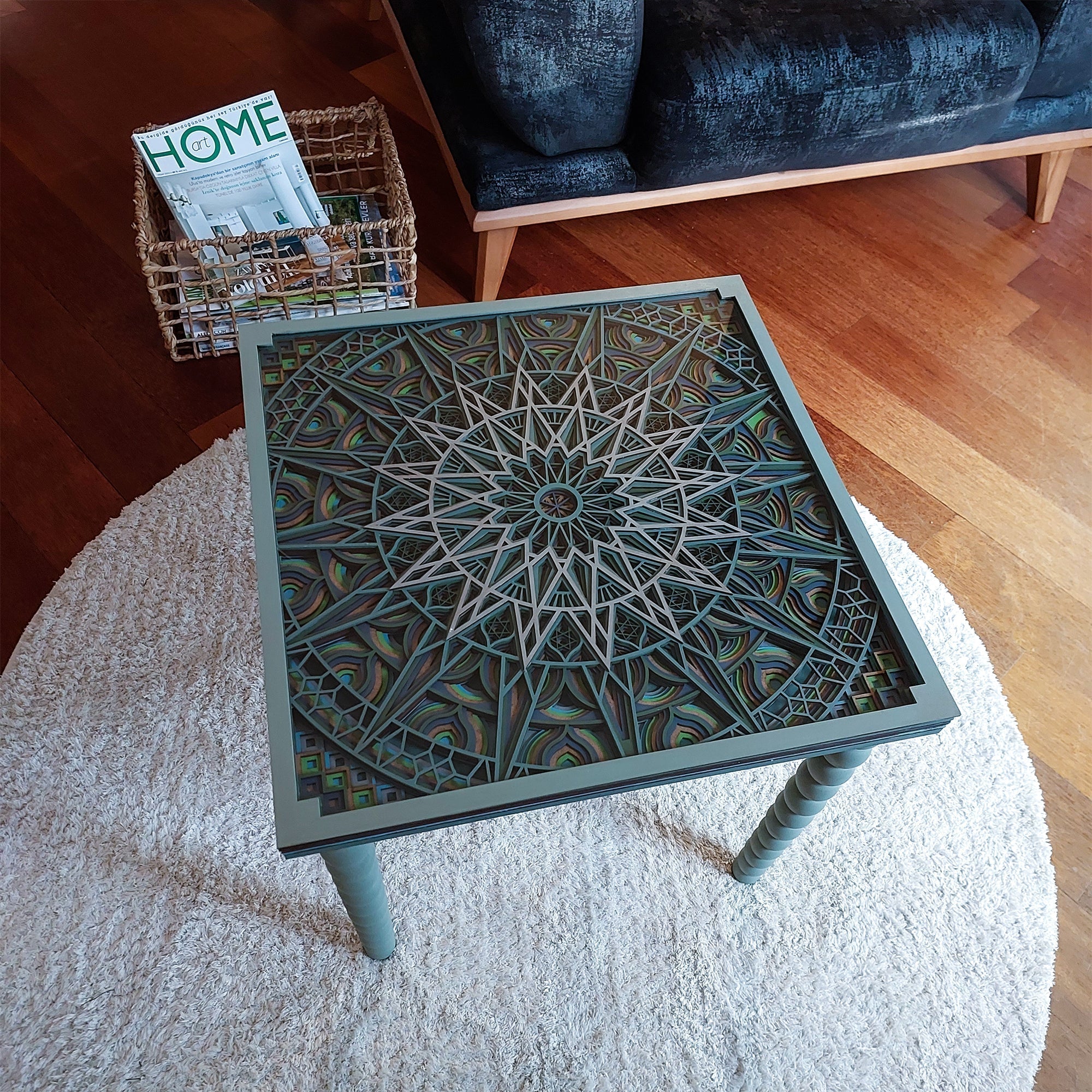 Luna Coffee Table_Green